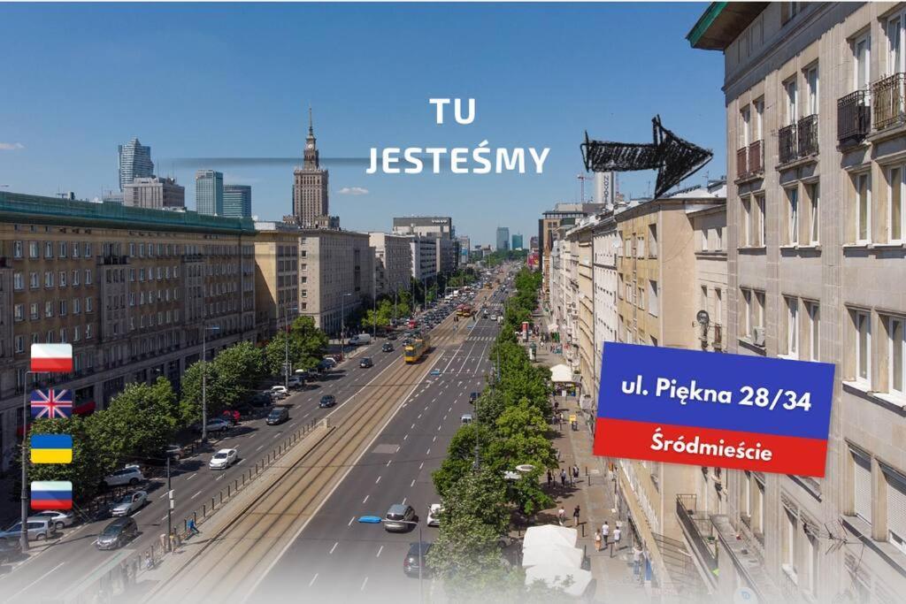 Lux Apartament W Centrum, Plac Konstytucji, Klimatyzacja, Widokowy Leilighet Warszawa Eksteriør bilde
